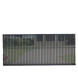 Customizable Aluminum Laser-Cut Fence Panels Decorative Garden Privacy Screen Modern Metal Fencing for Outdoor Residential Use