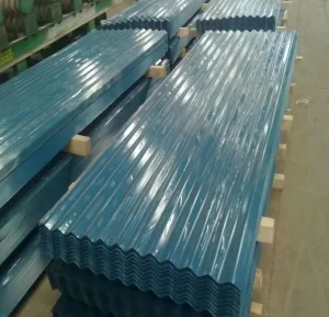 Customizable Color Coated Corrugated Steel Sheets Made in China with Cutting Welding Bending Services and KS Certification