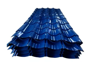 Customizable Color Corrugated Prepainted Galvanized Steel Cold Hard Roll Painted Metal Roofing for Building Metal Plate Sheet