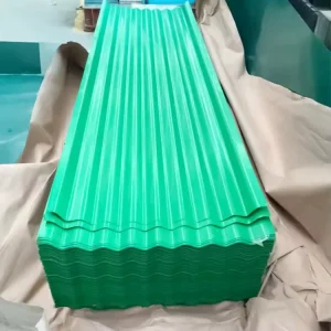 Customizable Colored Coated Zinc Aluminum Corrugated Roofing Material Prepainted Galvalume Steel Sheet for Cutting Purpose