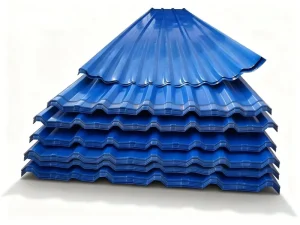 Customizable Corrugated Steel Roof Sheet Prepainted Galvanized Zincalume PPGI PPGL ASTM Standard Thickness Metal BIS KS Cutting