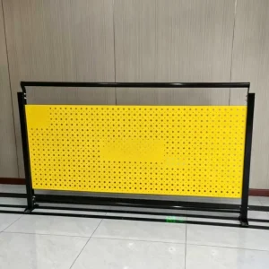 Customizable Factory Warehouse Logo Perforated Plate Scenic Walkway Fence Isolation Net Perforated Metal Sheet Welding Cutting