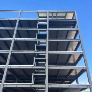 Customizable Galvanized Steel Frame Building Anti Corrosion High Load Bearing Wind Resistant Industrial Steel Structure XYSS