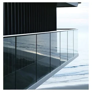 Customizable Metal Sturdy Sleek Designer Railing Contemporary Waterproof Premium Luxury Safety Guardrail