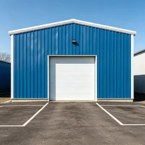 Customizable Prefabricated Small Light Steel Structure Warehouse Garage Building Low Cost Steel Structure Warehouse