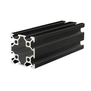 Customize Design Black Color V Slot Aluminum Profiles China Industrial Aluminum Profiles Extruded Works Extrusions Profile