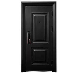 Customize Modern Environmental Fireproof Metal Villa Entrance Steel Doors