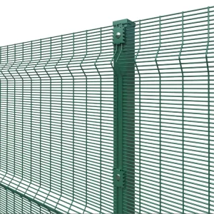 Customized 358 Carbon Steel Anti-Climbing Fence, 6-Foot Safety Fence for Gardens, Hospitals, and Public Areas
