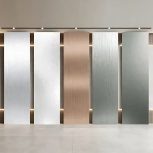 Customized 5mm/8mm Metal Carbon Crystal Panels Bamboo Charcoal Wood Wall Panel 3D Decorative Wall Panel Ceiling for Commercial