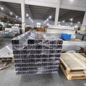 Customized 6061 63 Aluminum Extrusion Profile T3 T8 Temper for Industrial Applications Bending Cutting Welding
