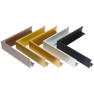 Customized Aluminium Profiles Extrusion Alloy for Picture Photo Poster Aluminum Mirror Frame