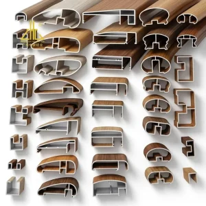 Customized Aluminum Handrail Extrusion Profiles For Balcony And Staircase Railing