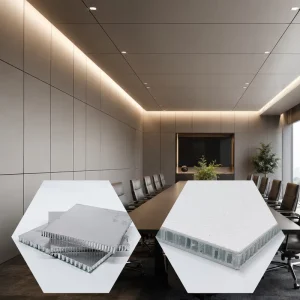Customized Aluminum Honeycomb Panel Lightweight Metal Composite Panel Fireproof Exterior Cladding