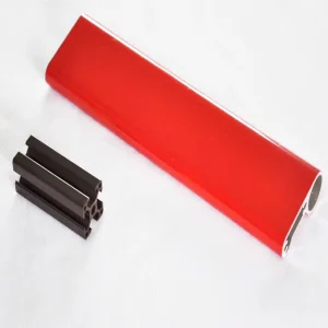 Customized Aluminum Profiles in the 6000 Series Featuring Diverse Shapes and a Sleek Extrusion