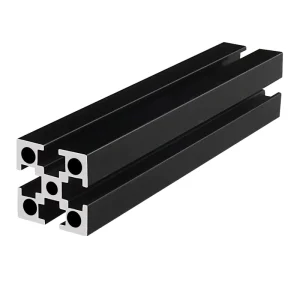 Customized Black Extruded Aluminum Profiles Industry Aluminum Extrusion Profile