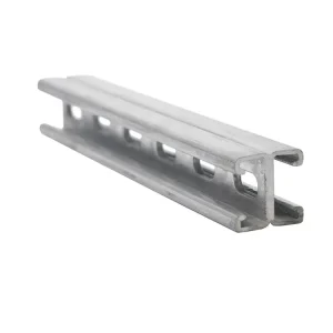Customized C Shape Slotted Building Material Perforated Profiles Struts Channel Steel Galvanized Strut Channel 41×41/C Channel