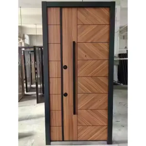 Customized Entrance Door Aluminum Intelligent Entrance Single Cast Front Entry Doors Modern Security Door