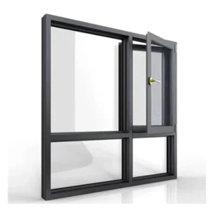 Customized High Quality Aluminum Alloy Doors Windows Horizontal Folding Stainless Steel Soundproof Screens for Glass Windows
