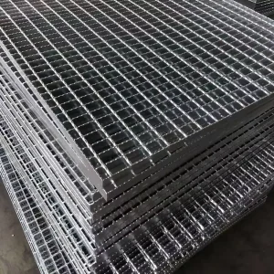 Customized Hot Dip Galvanized Steel Grating Metal Building Material