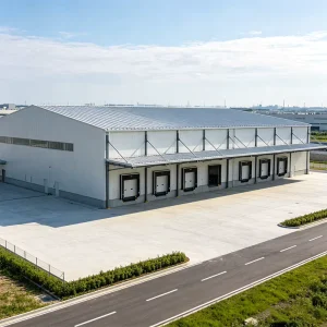 Customized Industrial High Strength Steel Modular Design Precast Steel Structure Warehouse Building with Water Proof Performance