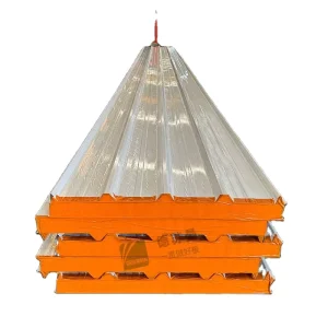Customized Length Lightweight Heat Insulation Fast EPS Sandwich Panel Roof Color Metal Exterior Wall Roof Panel Low Cost
