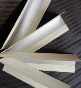 Customized Lightweight Galvanized Steel Paper Faced Metal Angle Corner Bead Ceiling Grid Components