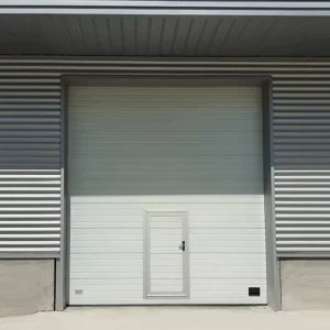 Customized Metal Fast Rolling Shutter Electric Multi Section Industrial Lifting Door Insulated Panel Factory Warehouse Gate