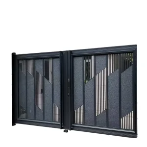 Customized Metal Frame Sliding Gate Powder Coated Rodent Proof Eco-Friendly