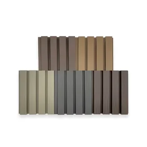 Customized Metal Siding Curtain Wall Panels Aluminum Alloy Background Wall Grille Panels Aluminum Corrugated Plates