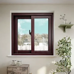 Customized Metal Windows With Sealing Strips to Prevent Gas Pollution Three layer Detachable Aluminum Alloy Windows