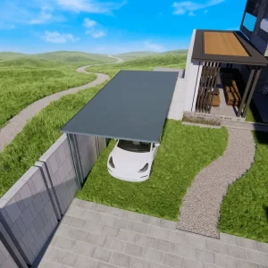 Customized Modern Aluminum Alloy Metal Sandwich Roof Wall Prefab House Warehouse Workshop Hotel Villa Cold Room Outdoor Thermal