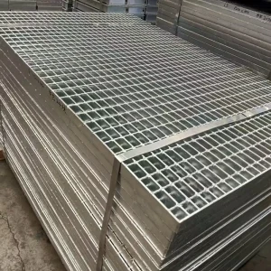 Customized Modern Hot Dip Galvanized Steel Grating Anti-Corrosion Durable Outdoor Metal Building Materials Stainless Steel Alloy