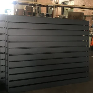 Customized Outdoor Metal Fence Panels Privacy Aluminium DIY Modern Design Style Frame Material Aluminum Alloy
