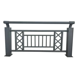 Customized Outdoor Stainless Steel Railings Hot Galvanizing Bridge Guardrails Traffic Barriers Structural Steel Fabrication