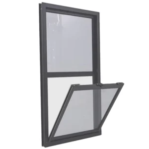 Customized Plastic Steel Aluminum Alloy Large Sized Doors and Windows Tempered Glass Aluminum Casement Windows
