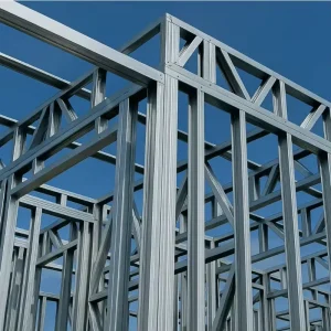 Customized Prefabricated Tiny House Kit with G550 C89 Light-Gauge Steel Studs, Steel Frame, Trusses, and Panels