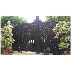 Customized Production by Professional Chinese Export Factories Villas Wrought Iron Gate