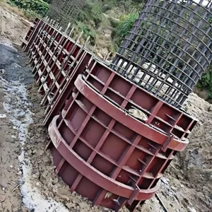 Customized Reusable Iron & Steel Formwork Panel Box Girder Tie Beam for Bridge Engineering Construction
