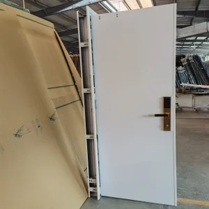 Customized Security Stainless Good Metal Entry Fireproof Door Commercial Exterior Fire Rated Steel Doors