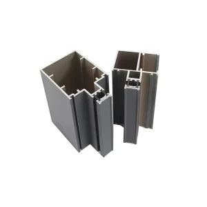 Customized Shape and Size Aluminium Extrusion Profiles for Doors Windows Frame Systems Residential Commercial Building Projects