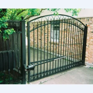 Customized Sliding Iron Steel Driveway Gate