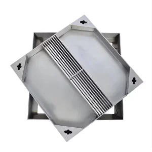 Customized Stainless Steel Manhole Cover for Municipal Road and Community Sewage Covers