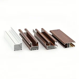 Customized T Slot Industrial Extruded Aluminium Profile Anodized Silver 6000 Series T5 Extrusion Workstation Framework Cutting