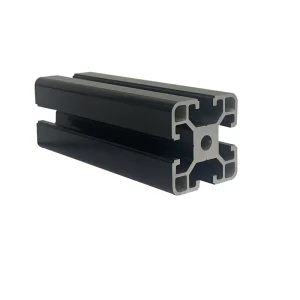 Customized T slot Aluminum Extrusion Aluminum Industrial Profile for Black T Slots Sliding Aluminum Profile 3030 4040 8080