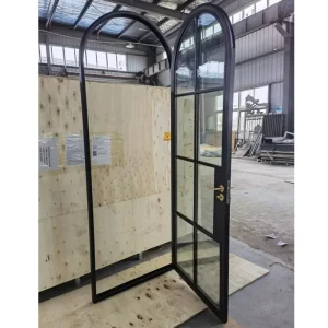 Customized Windows and Doors Steel Iron Structure Design Casement Window Doors Soundproof and Waterproof