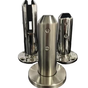 DIY Rust Resistant 316 Stainless Steel Fish Mouth Glass Spigot Outdoor Pool Fence Hardware