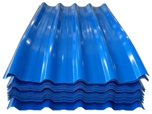 Dark Green Corrugated Steel Roof Sheets Metal Roofing Sheet Black Color Coated Roofing Sheet