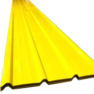 Decoration Corrugated Roofing Sheet Color Steel Tile Galvanized Metal Red Blue Yellow RAL Color Coated Roof Tile