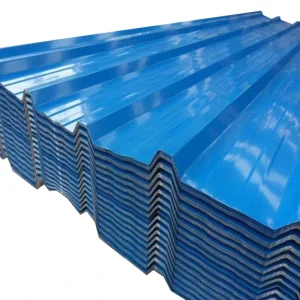 Decoration Corrugated Roofing Sheet Color Steel Tile Galvanized Metal Red Blue Yellow RAL Color Coated Roof Tile