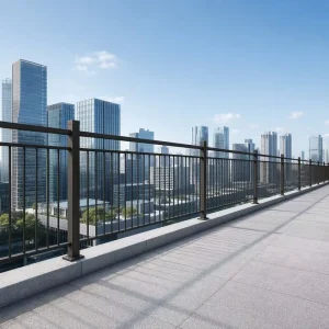 Decorative Aluminum Fence Metal Outdoor Privacy Security Custom Modern Yard Boundary Wall